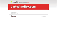 Desktop Screenshot of linkedinabox.com